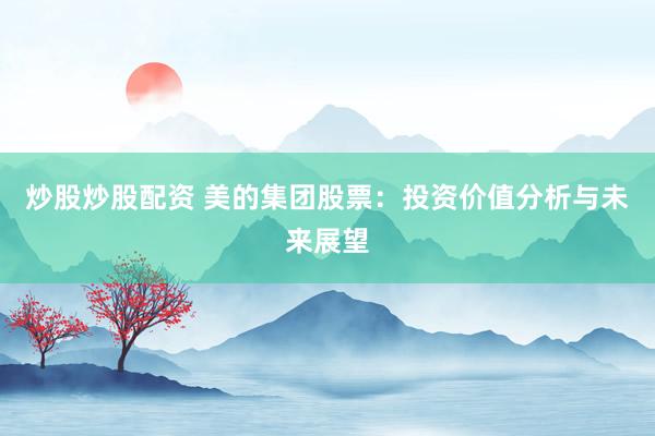 炒股炒股配资 美的集团股票：投资价值分析与未来展望